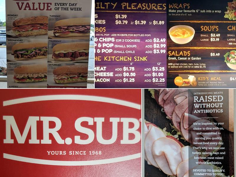 Mr.Sub Menu