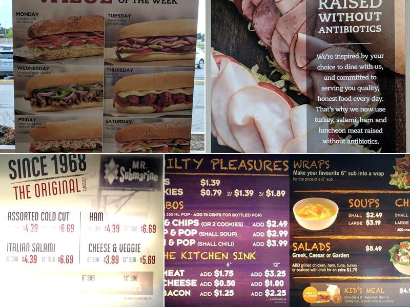 Mr.Sub Menu