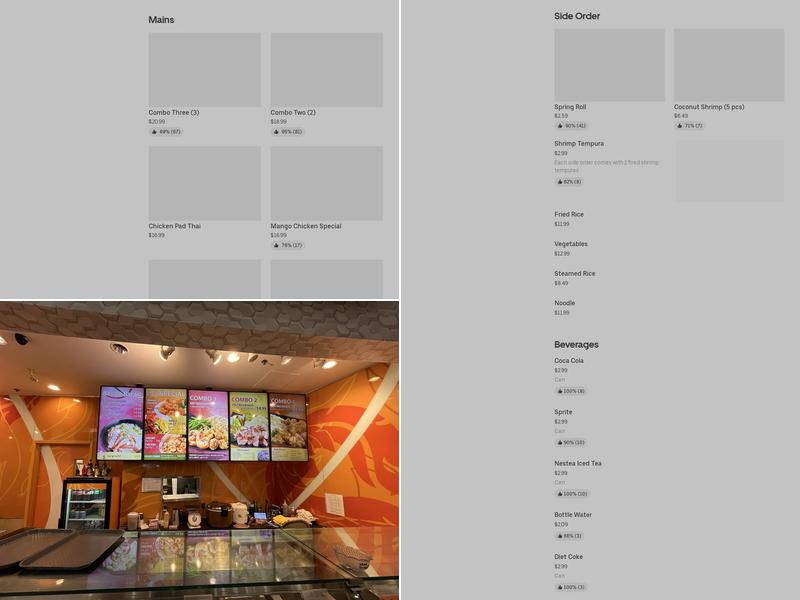 Ruby Thai Kitchen Menu