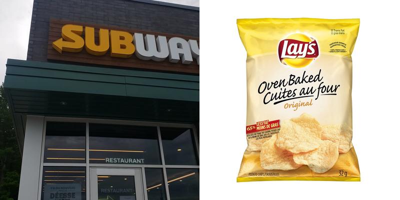 Subway Menu