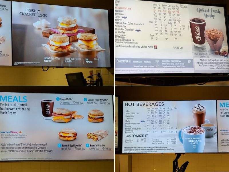 McDonald's Menu