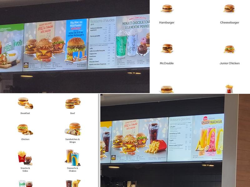 McDonald’s Menu
