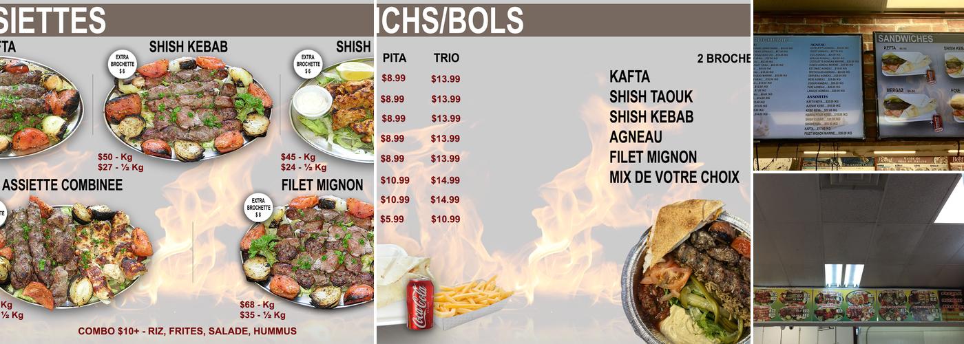 Boucherie BBQ Abou Abed Menu