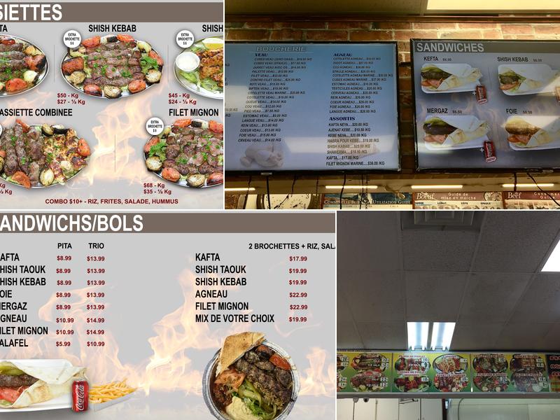 Boucherie BBQ Abou Abed Menu