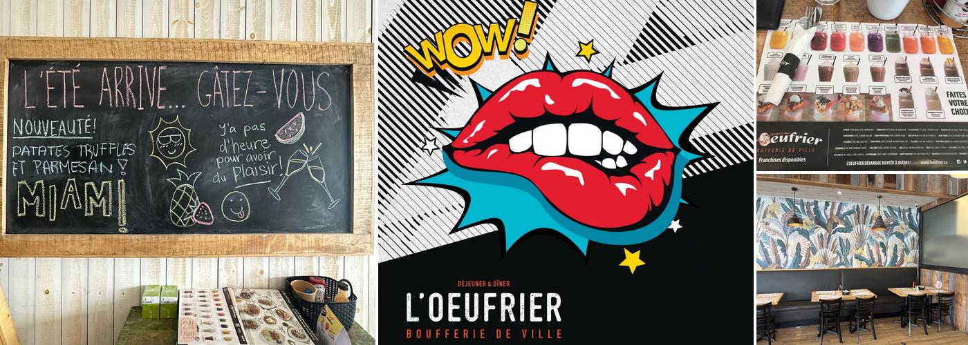 L'Oeufrier (Ste-Dorothée) Menu