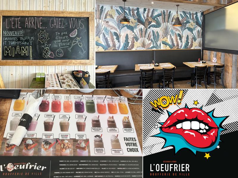 L'Oeufrier (Ste-Dorothée) Menu