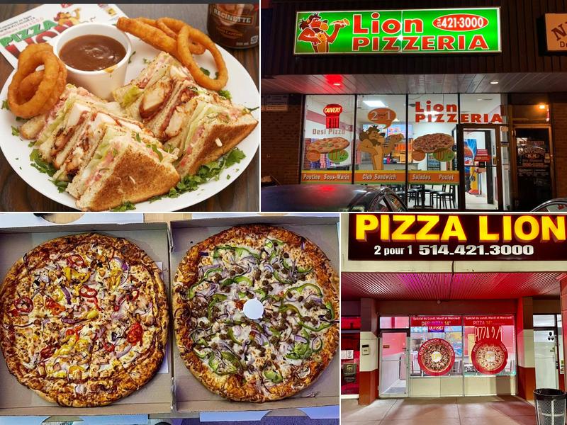 Pizza Lion 4722 Alexander St, Pierrefonds-Roxboro
