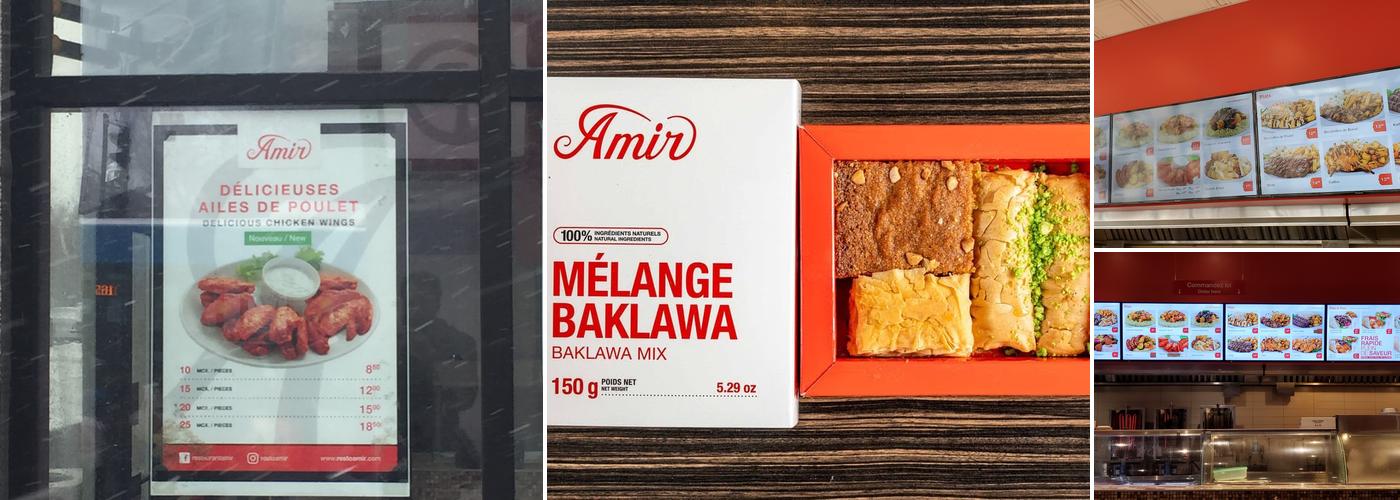 Amir Menu