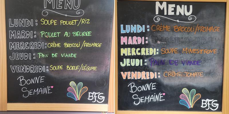 Bistro Folie Gourmande Menu