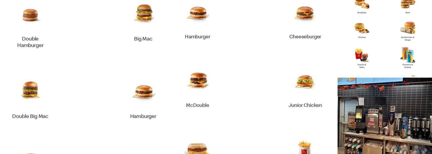 McDonald's Menu