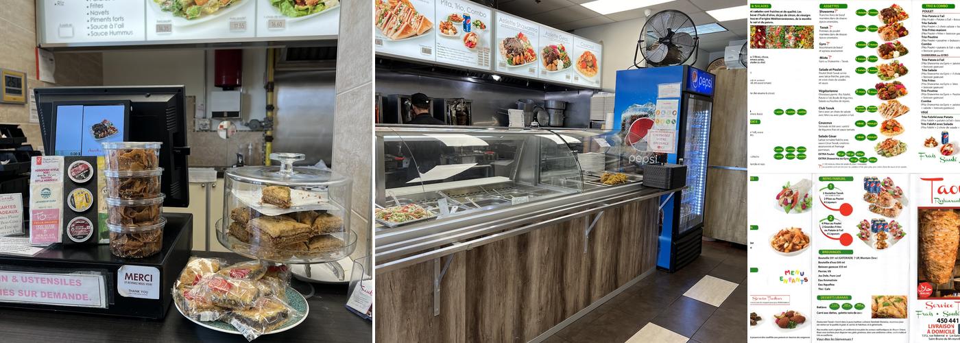 Restaurant Taouk Menu