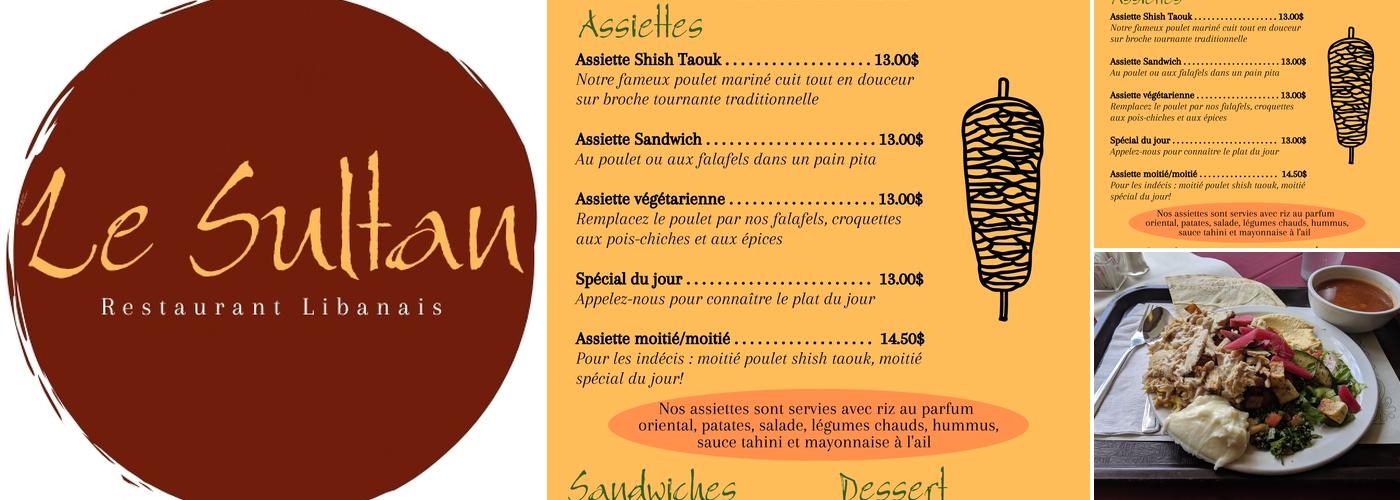 Le Sultan Menu