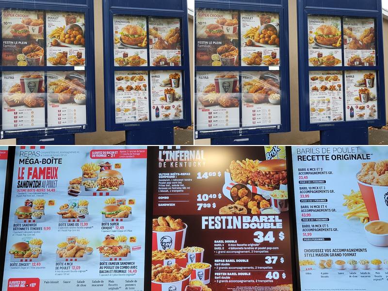 PFK Menu