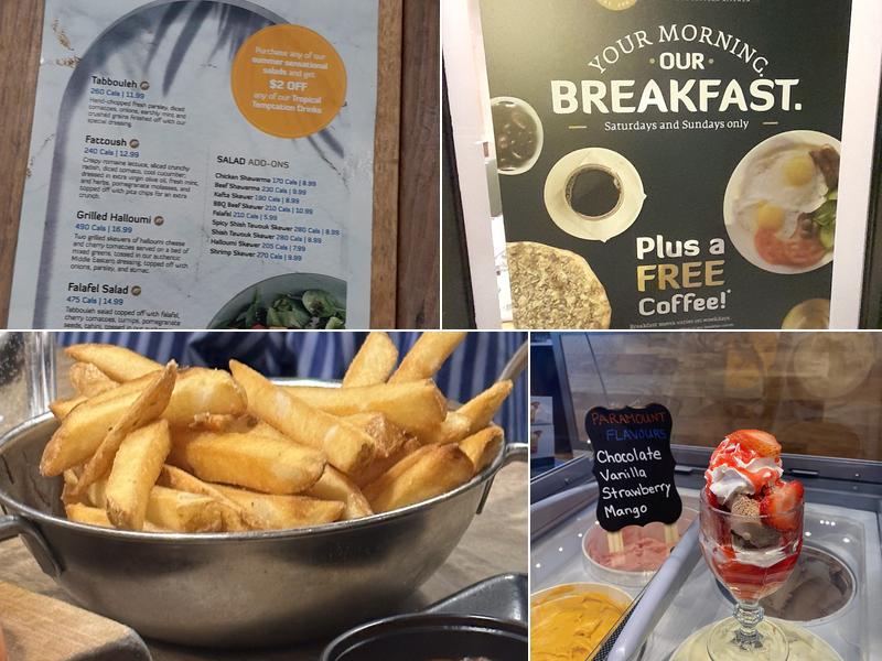 Paramount Middle Eastern Kitchen Menu