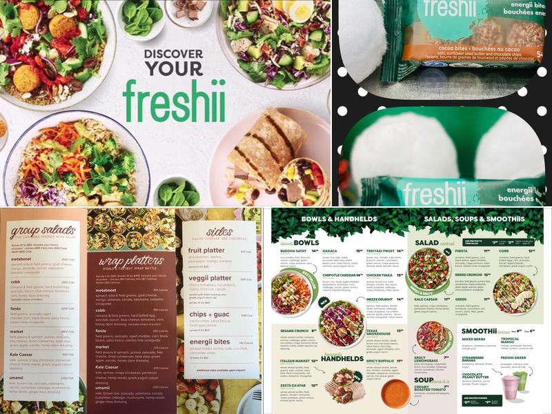 Freshii Menu
