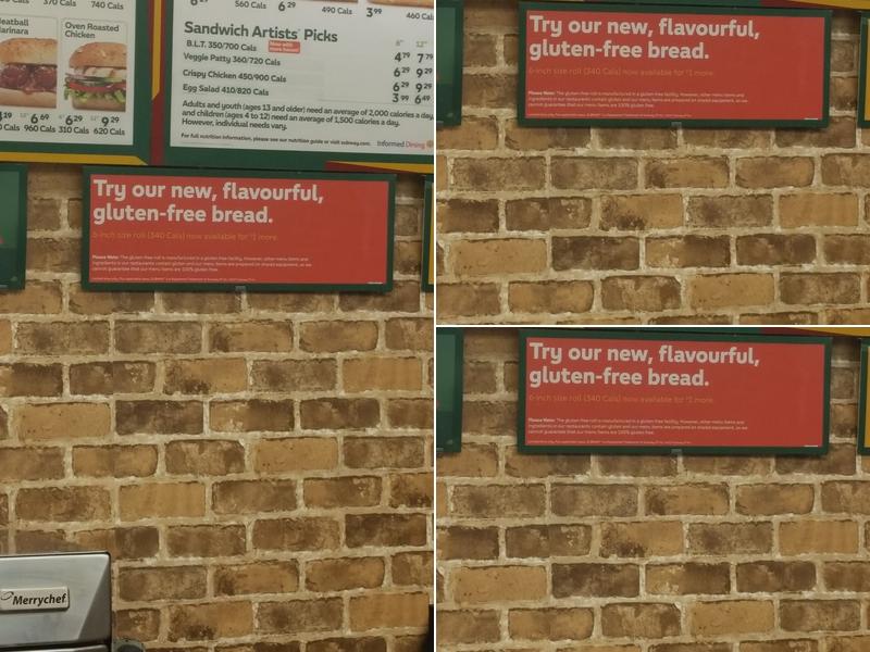Subway Menu