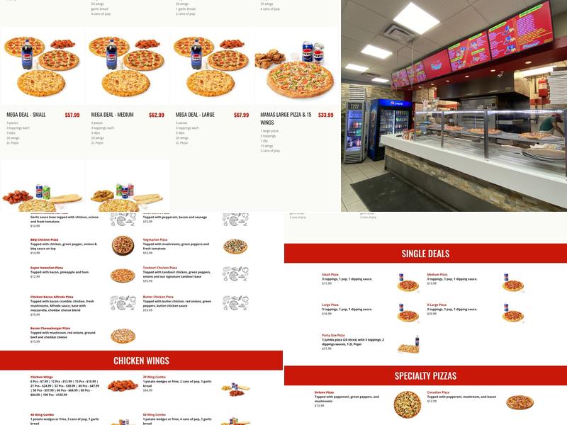 341 Pizza & Wings Menu