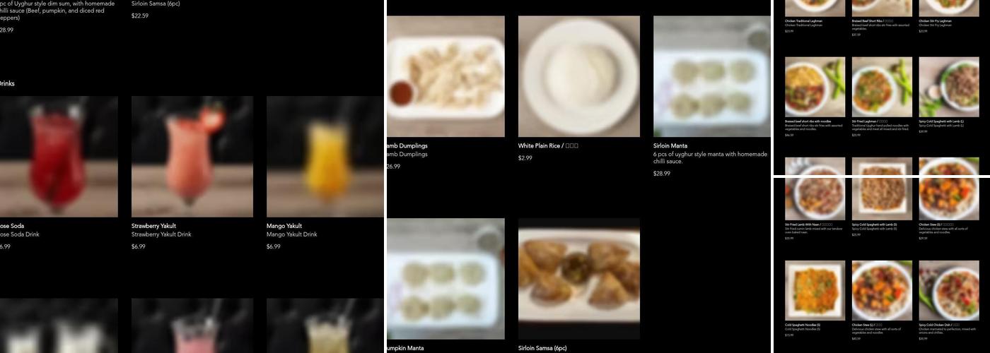 Orda Restaurant Menu
