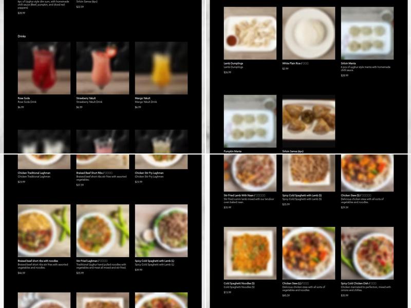 Orda Restaurant Menu