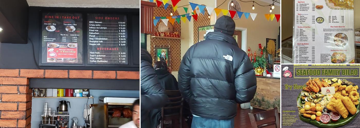 Mikaela's Kitchen Menu