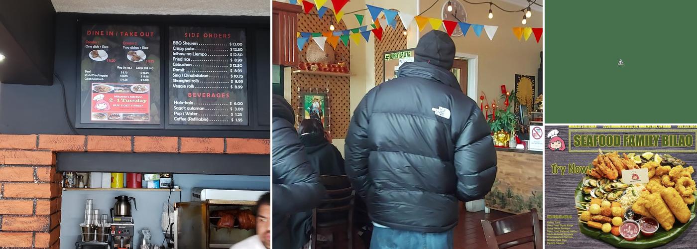 Mikaela's Kitchen Menu