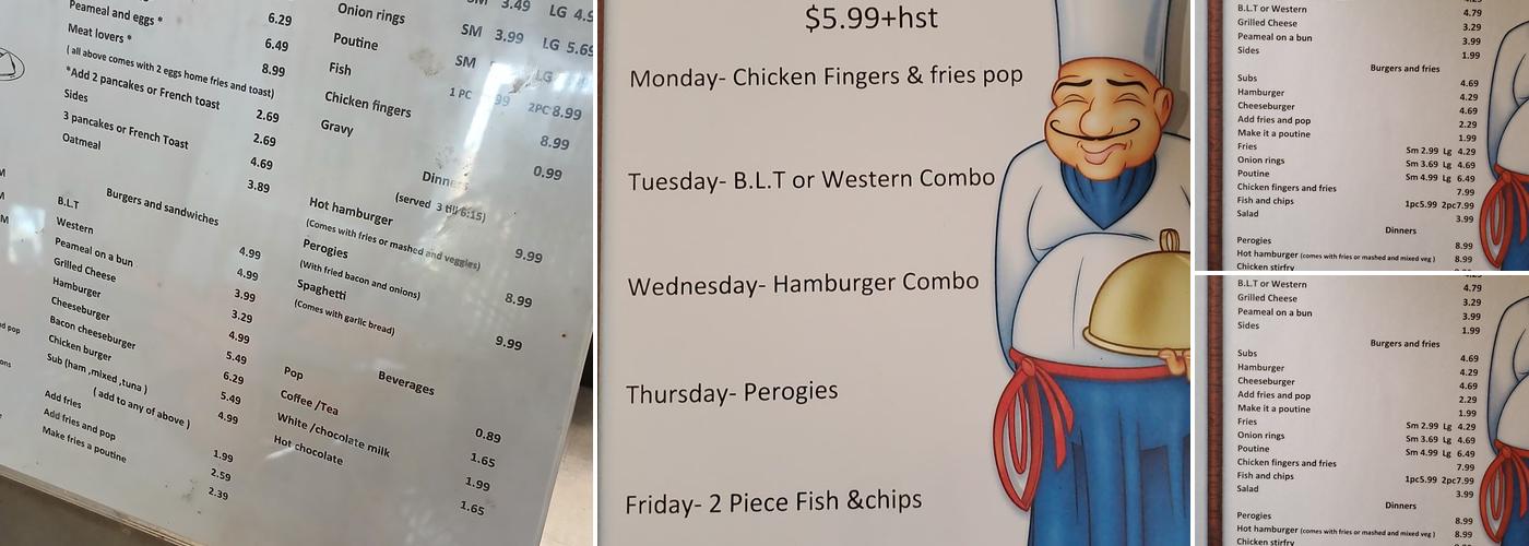 A1 BBQ Menu