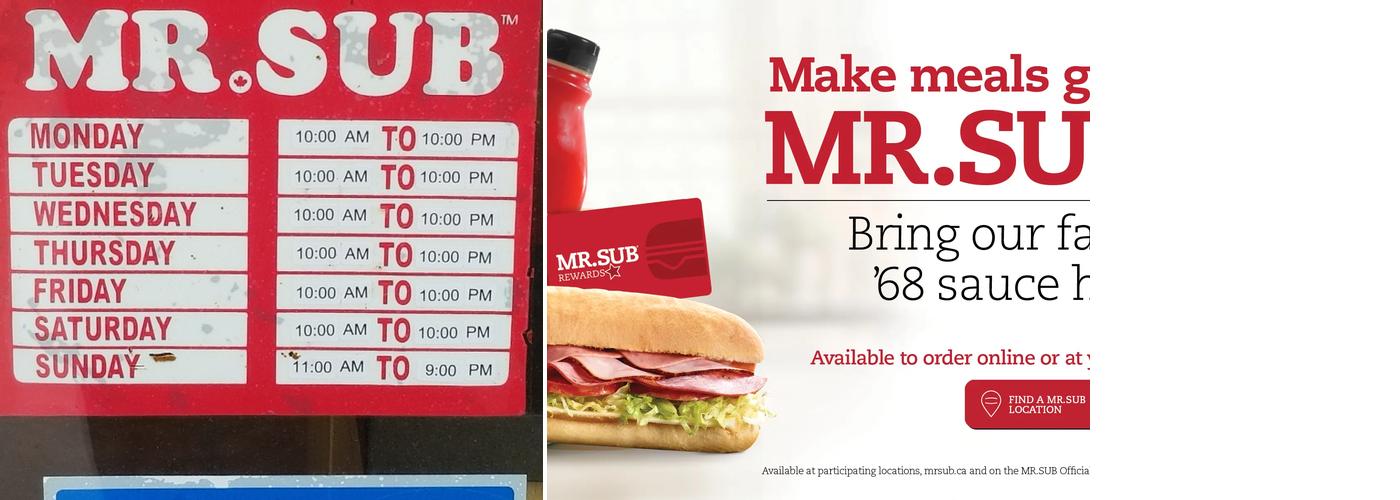 Mr.Sub Menu