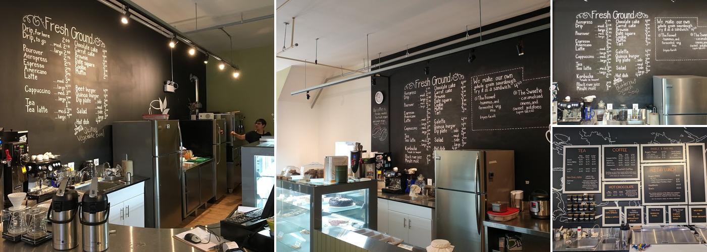 Fresh Ground Menu