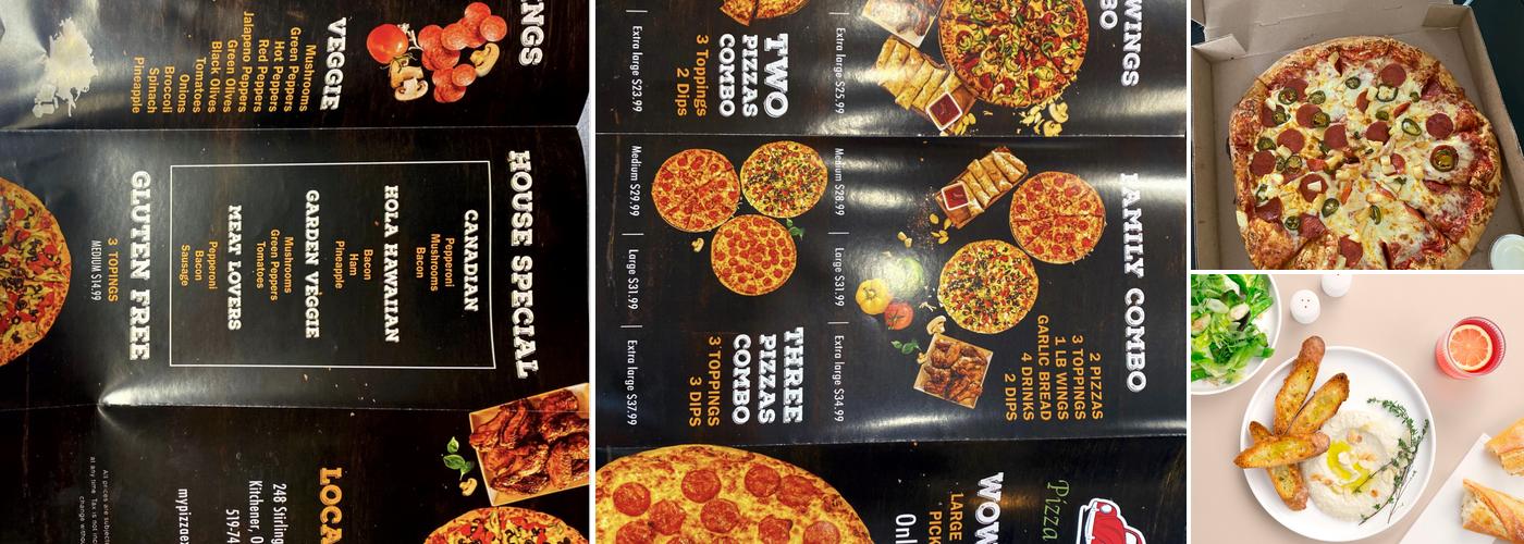 Pizza Express Stirling Ave Menu