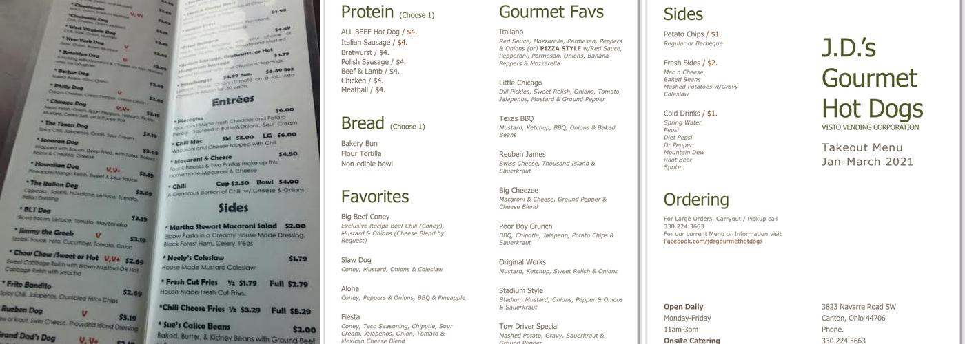 Best Coney dogs Menu