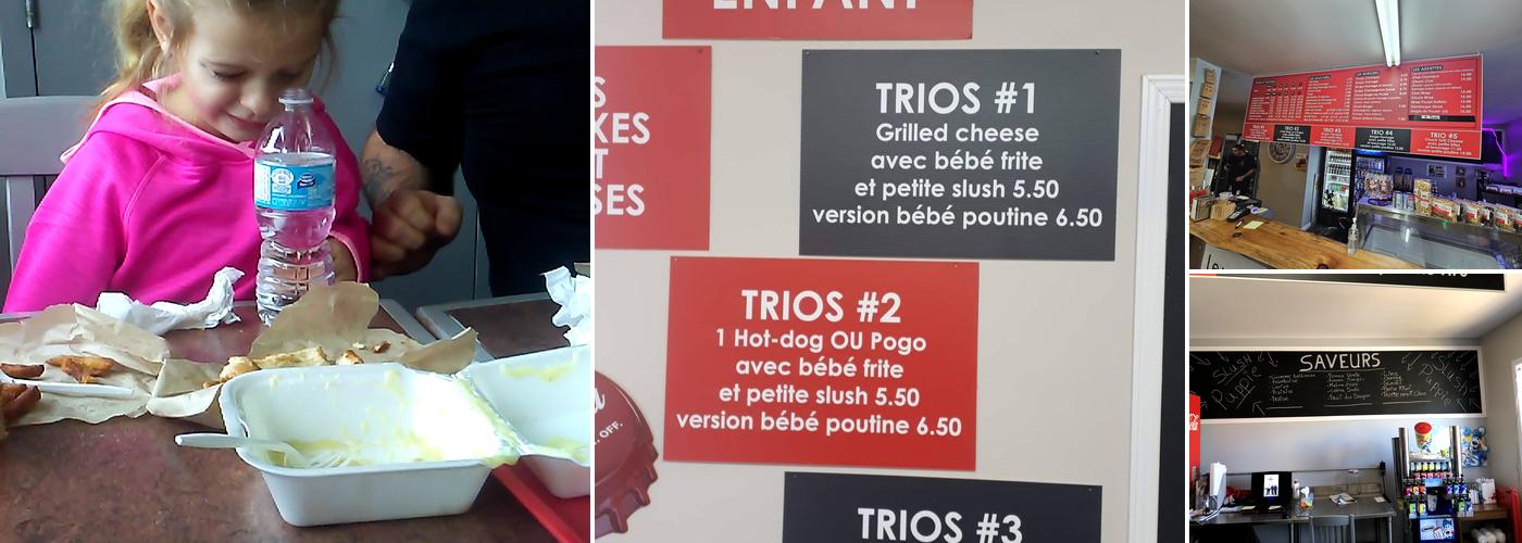 Chuck's Casse-Croute Menu