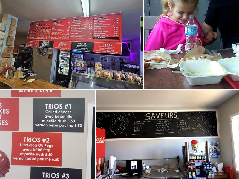 Chuck's Casse-Croute Menu