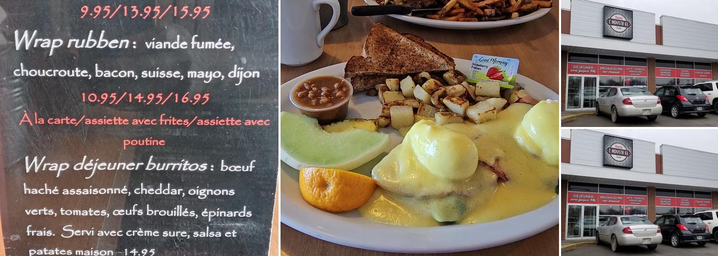 Resto L'industriel Café Menu