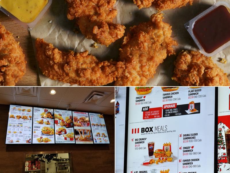 KFC Menu