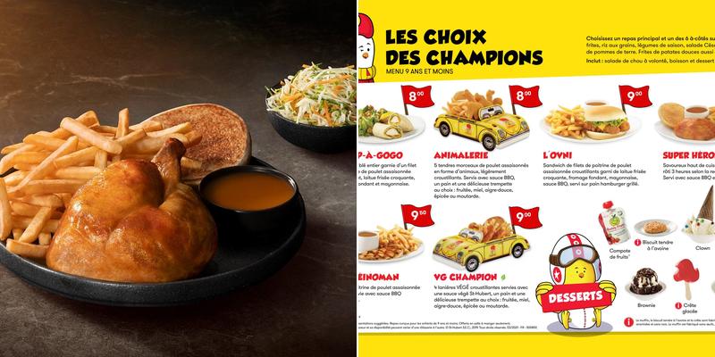 St-Hubert Express Menu