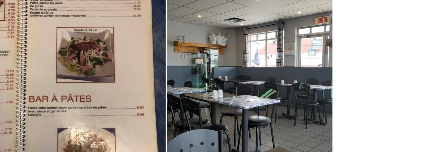 Resto Le St-Jo Inc Menu