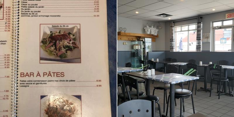 Resto Le St-Jo Inc Menu