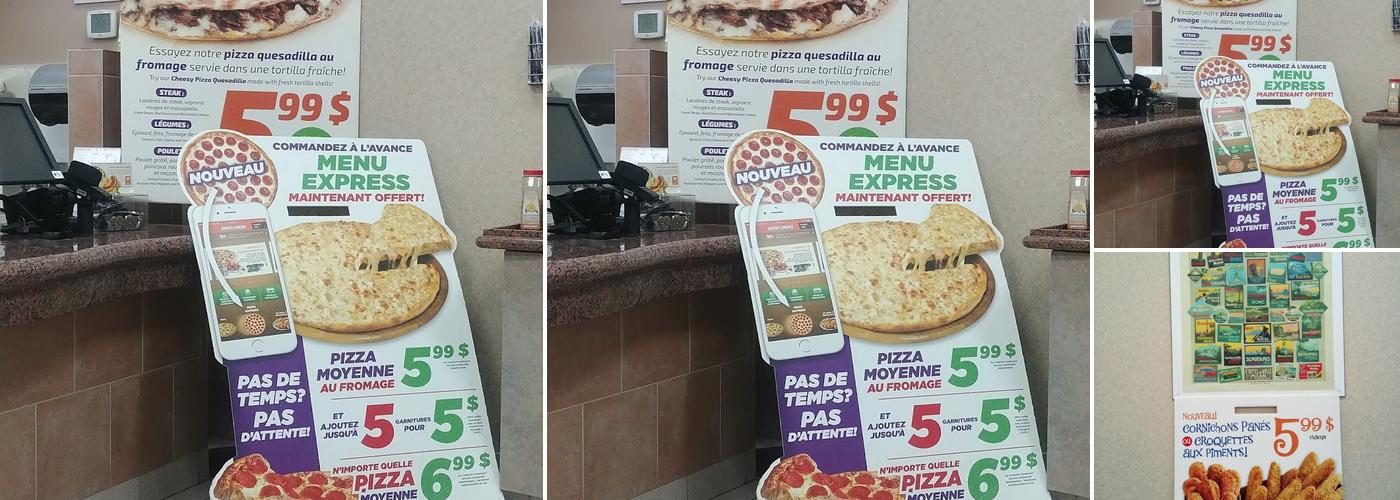 Pizza Pizza Menu