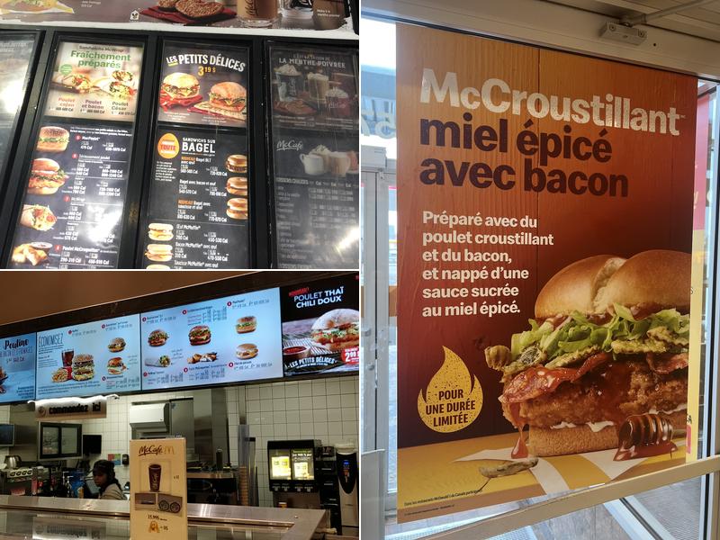 McDonald's Menu
