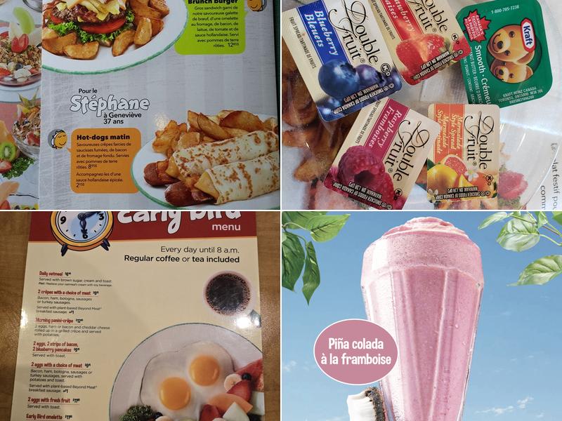 Cora déjeuners Greenfield park Menu