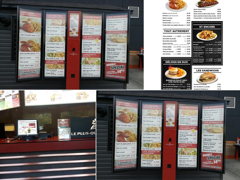 Chicking Menu