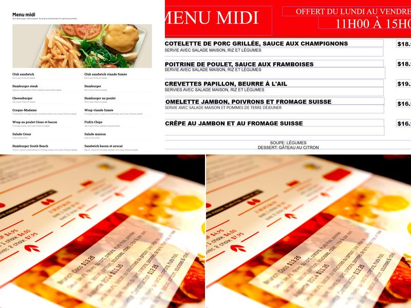 Coco Frutti King Est Menu