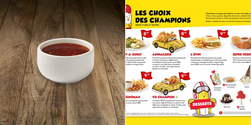 St-Hubert Express Menu