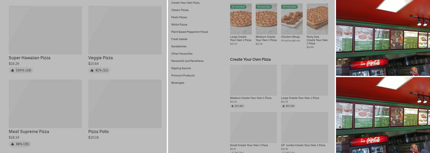Pizza Nova Menu