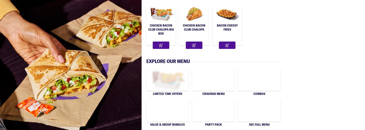 Taco Bell Menu