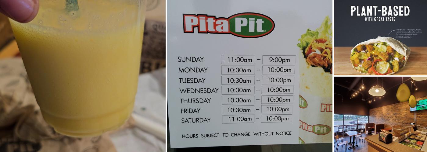 Pita Pit Menu