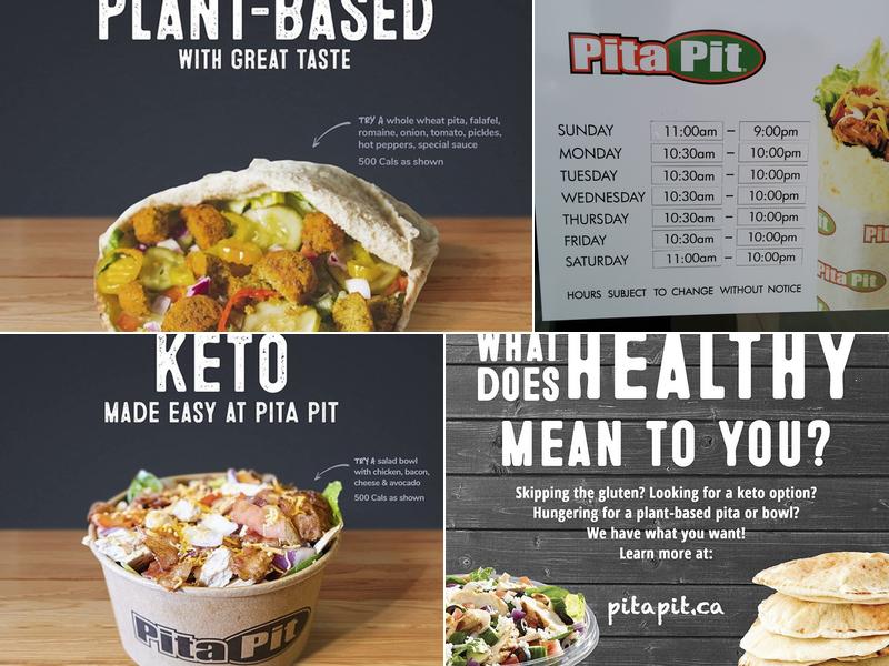 Pita Pit Menu