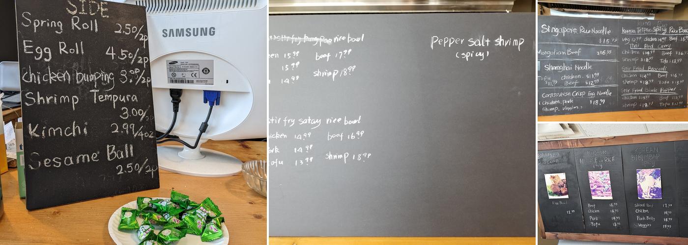 Nom Nom Kitchen Menu