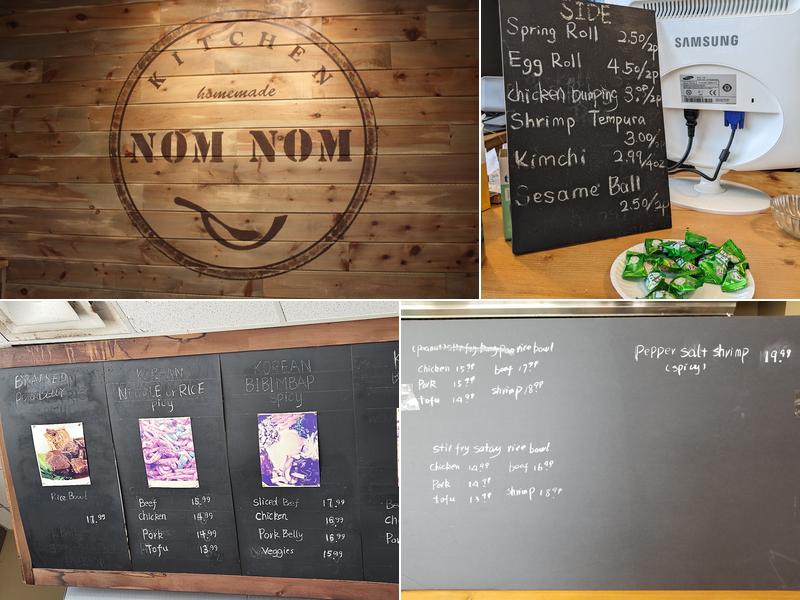 Nom Nom Kitchen Menu