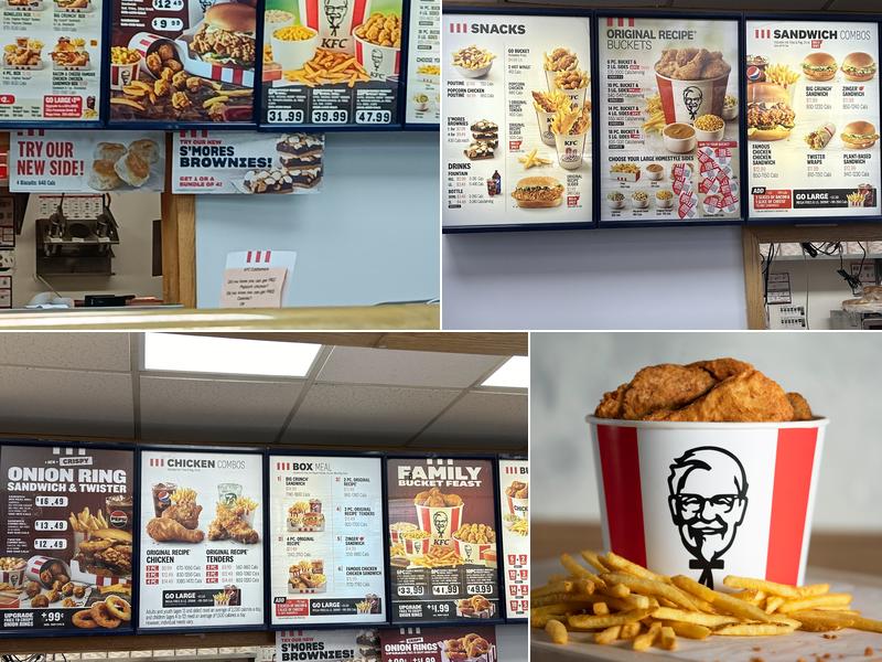 KFC Menu